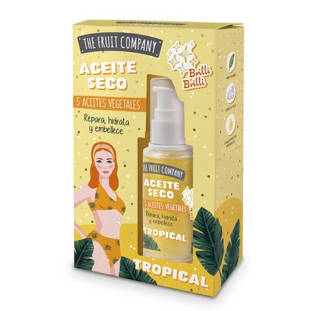 Dry oil glitter tropical 40 ml the fruit company-TFC-10730074-The Fruit Company