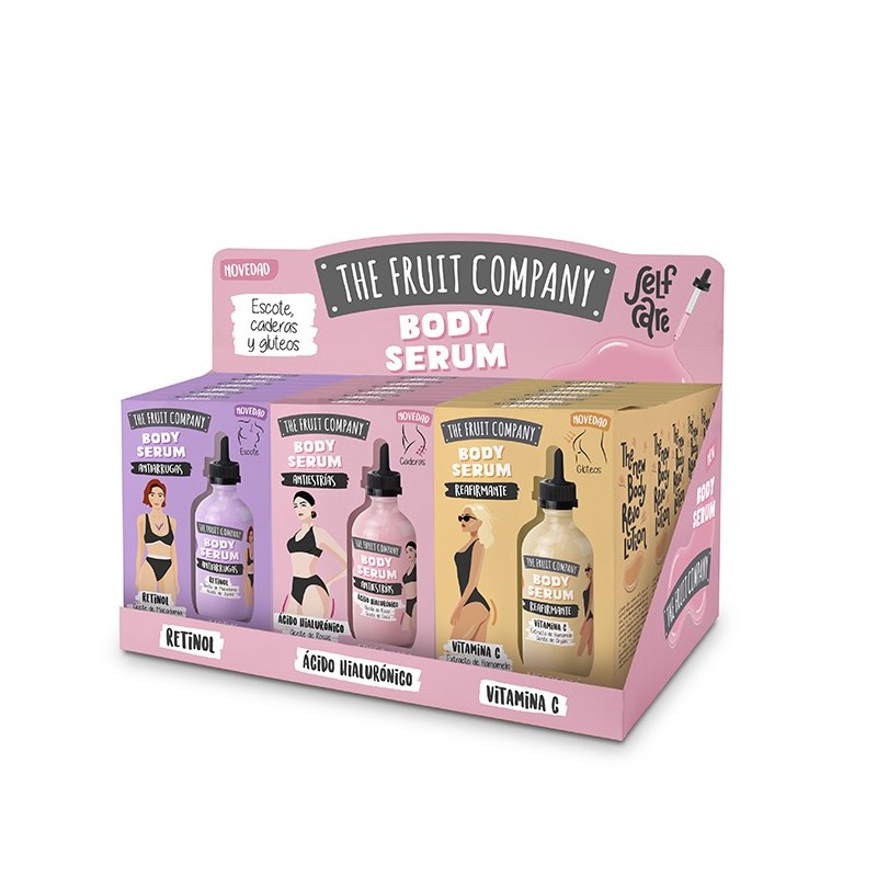 Expositor sobremesa body serum 18 uds the fruit company-TFC-25750000-The Fruit Company