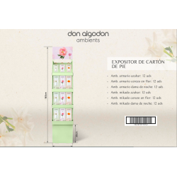 Expositor pie gama floral...