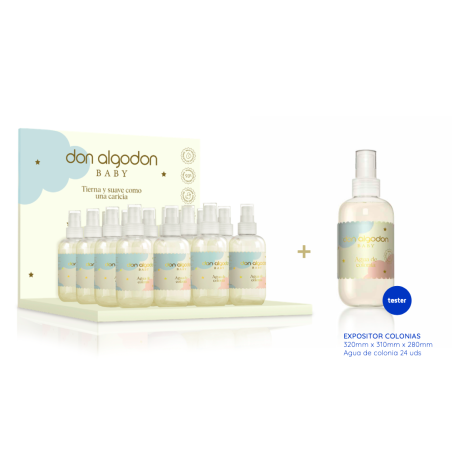 Expositor sobremesa don algodón baby  colonia-DA-25100285-Don Algodón