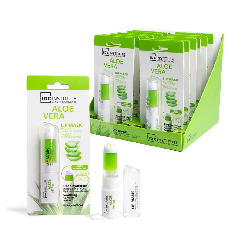 Mascarilla para labios Aloe Vera -CIDC-44123-IDC INSTITUTE