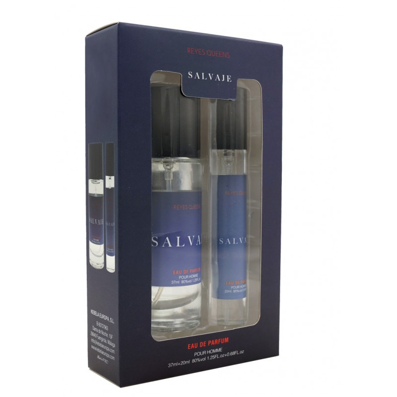 Estuche regalo Salvaje 37 ml + 20 ml-RQ-RM008-Reyes Queens