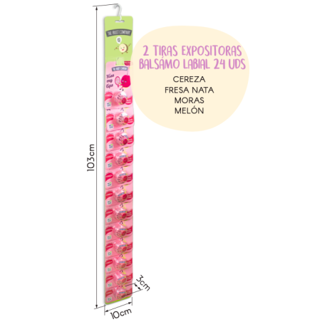 Tira impulso bálsamo labial 2x12-TFC-0001-The Fruit Company