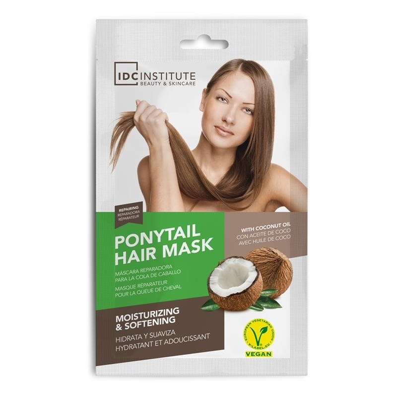 Mascarilla para el cabello  con aceite de coco hidratante y suavizante idc institute-IDC-3982-IDC INSTITUTE