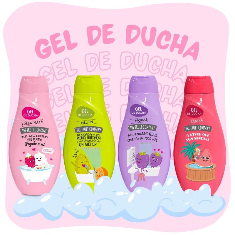 Gel de ducha surtido 600ml the fruit company-CTFC-106600-The Fruit Company