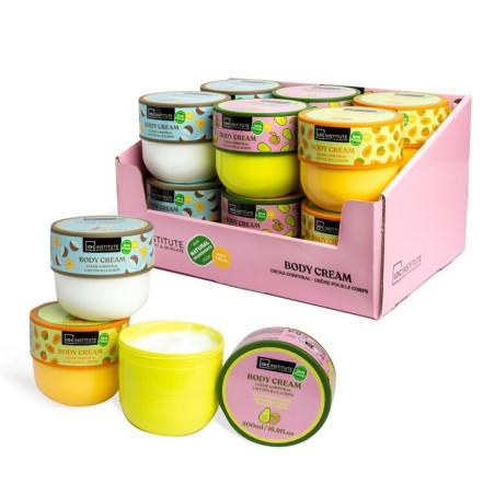 Expositor 12 cremas corporales frutales surtidas 500 g-CIDC-44111-IDC INSTITUTE