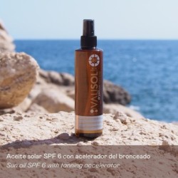Aceite solar spf 6 con acelerador del bronceado - 250 ml-VAL-21861-valquer