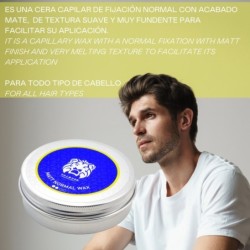Cera capilar mate normal - 100 ml-VAL-32123-valquer