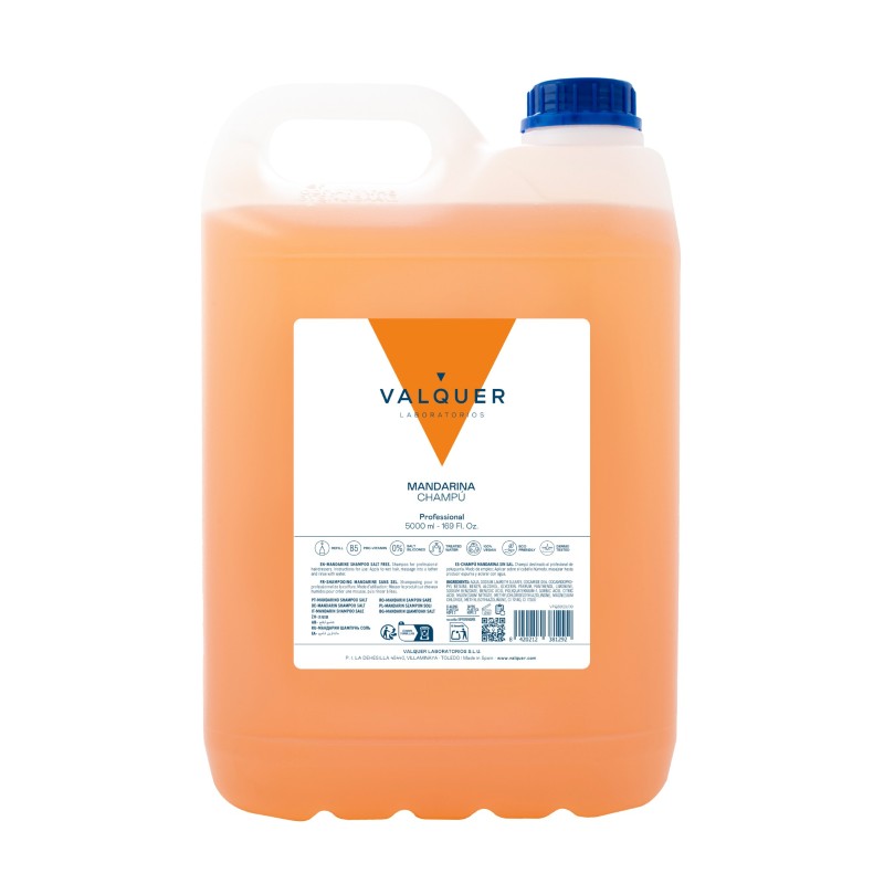Champú mandarina sin sal - 5000 ml-VAL-38129-valquer