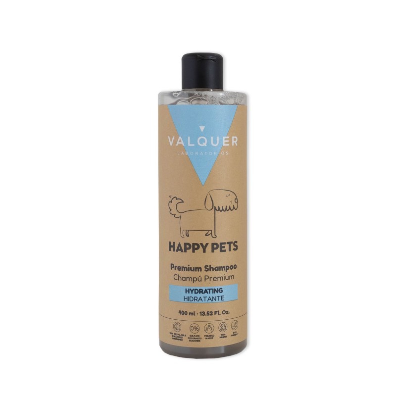 Champú premium hidratante para mascotas - 400 ml-VAL-12128-valquer
