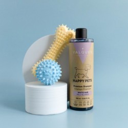 Champú premium para mascotas de pelo blanco - 400 ml-VAL-12130-valquer