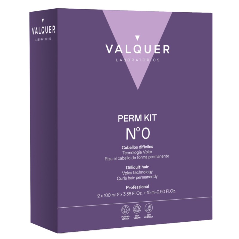 Kit para permanente nº 0 (difíciles) - 100+100+10 ml-VAL-37104-valquer