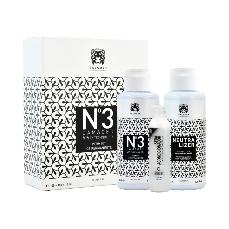 Kit para permanente nº 3 (estropeados) - 100+100+10 ml-VAL-37134-valquer