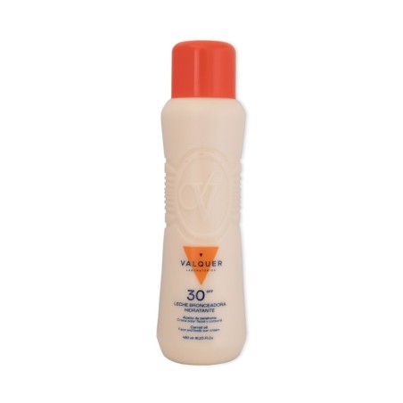 Leche hidratante bronceadora de zanahorias facial y corporal spf 30 - 500 ml-VAL-31330-valquer