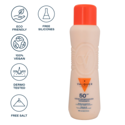 Leche hidratante bronceadora de zanahorias facial y corporal spf 50 - 500 ml-VAL-31350-valquer