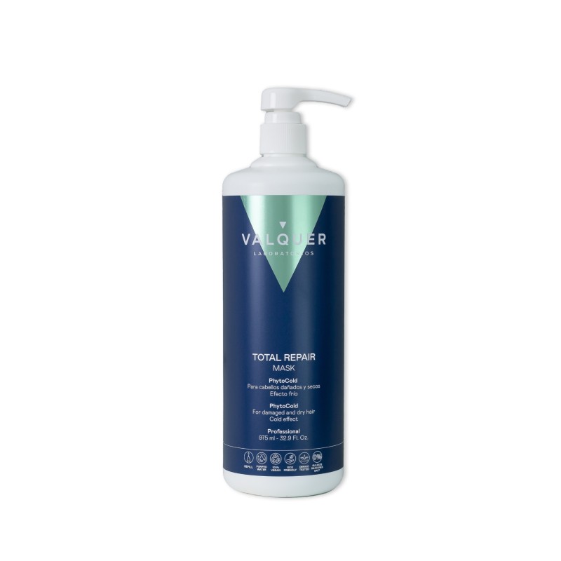 Mascarilla cabello dañado - reparadora efecto frío 975 ml-VAL-33128-valquer