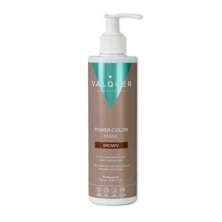 Mascarilla color castaño - power color - 275 ml-VAL-34425-valquer