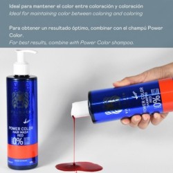 Mascarilla color rojo - power color - 275 ml-VAL-34475-valquer