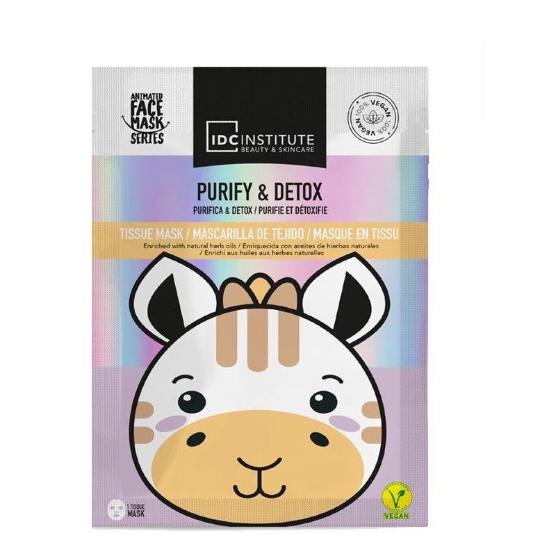 Mascarilla facial jirafa purificante y reafirmante-IDC-77013-IDC INSTITUTE