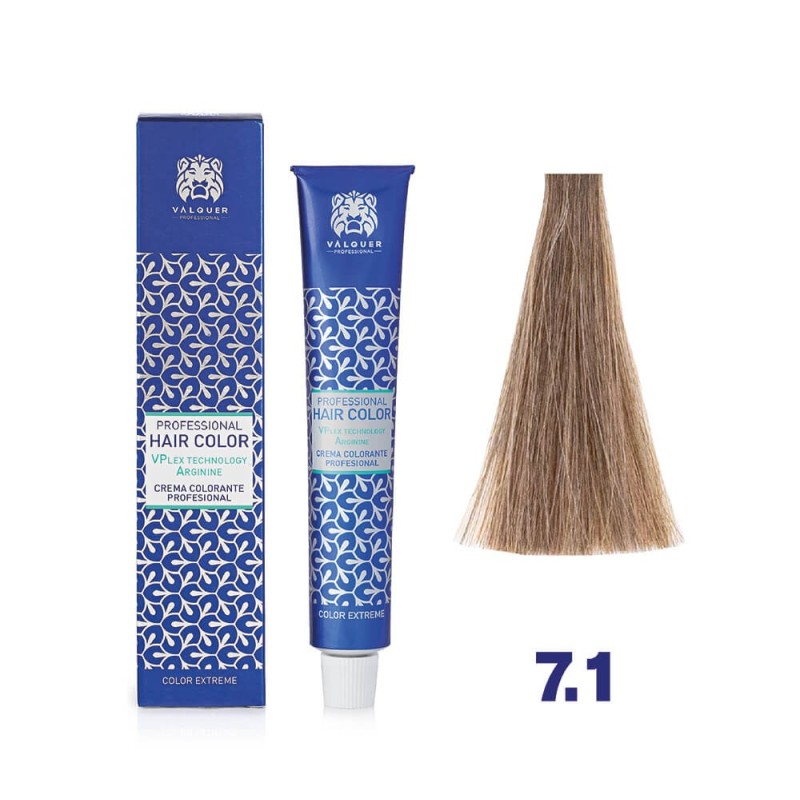 Tinte 71 rubio medio ceniza - 60 ml-VAL-34112-valquer