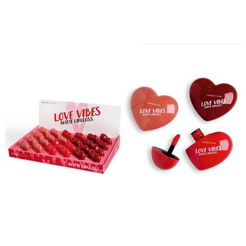 Love vibes  labial corazon mate magic studio-MS-66010-MAGIC STUDIO