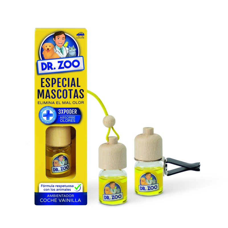 Ambientador coche colgante vainilla dr zoo-DZ-10440311-drzoo