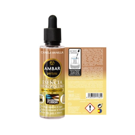 Esencia fusión canela vainilla 50 ml-AMB-10043217-ambar