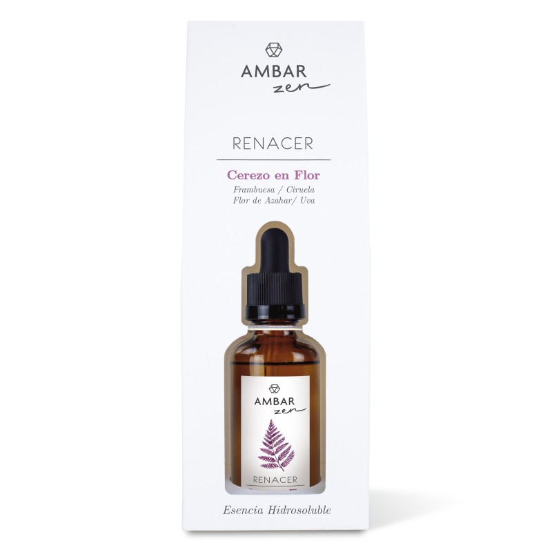 Esencia humidificador cerezo en flor 50ml ambar zen-AMB-10700404-ambar