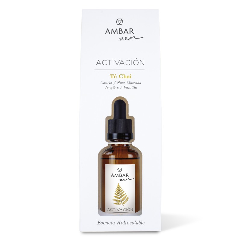 Esencia humidificador té chai 50ml ambar zen-AMB-10700485-ambar