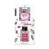 Mikado aguas frescas de frambuesas  rosa c/ flores decorativas 75ml-AMB-10550285-ambar