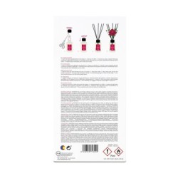 Mikado aguas frescas de pétalos rosa c/ flores decorativas  75 ml-AMB-10550213-ambar