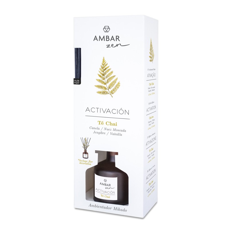 Mikado té chai 40ml ambar zen-AMB-10700285-ambar