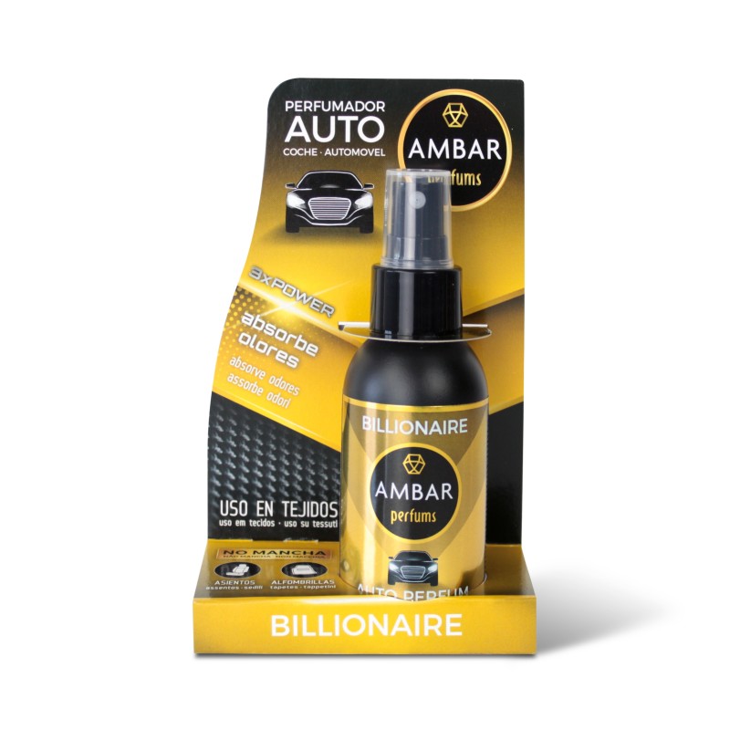 Spray coche perfum billionaire  3xpower ambar-AMB-10090042-ambar