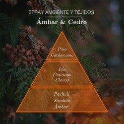 Spray hogar ambar y cedro 225ml ambar zen-AMB-10700527-ambar