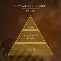Spray hogar té chai 225ml ambar zen-AMB-10700585-ambar