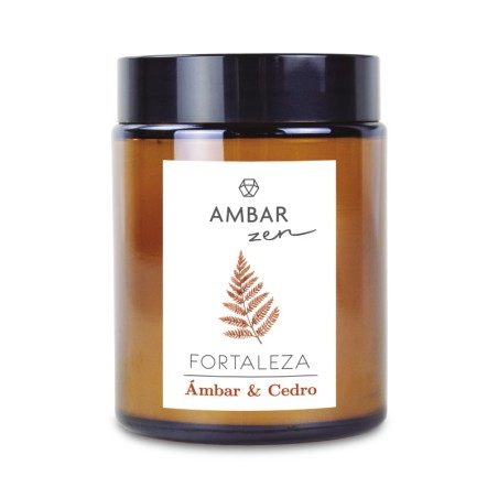 Vela ambar y cedro 125gr ambar zen-CAMB-10700827-ambar