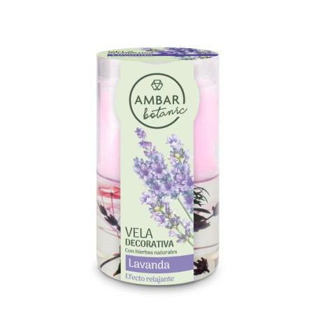 Vela Lavanda 130 gr Ambar Botanic-AMB-10530809
