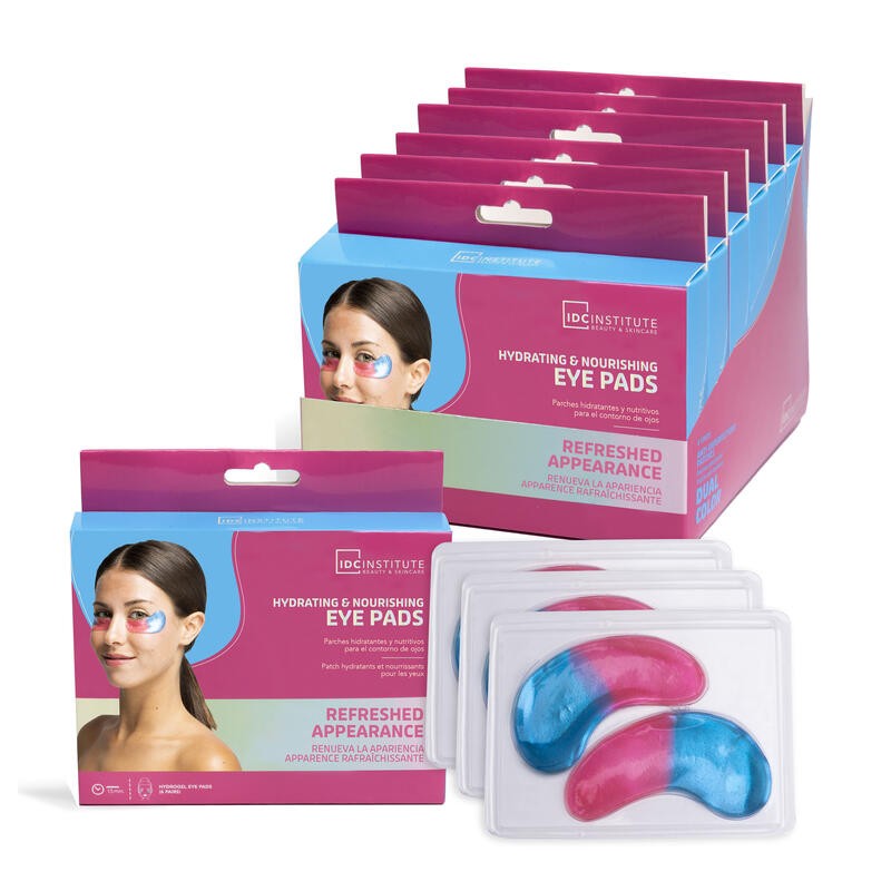 Pack 3 pares de parches Mascarilla Hidratante y Nutritiva para el Contorno de Ojos-IDC-90303-IDC Institute