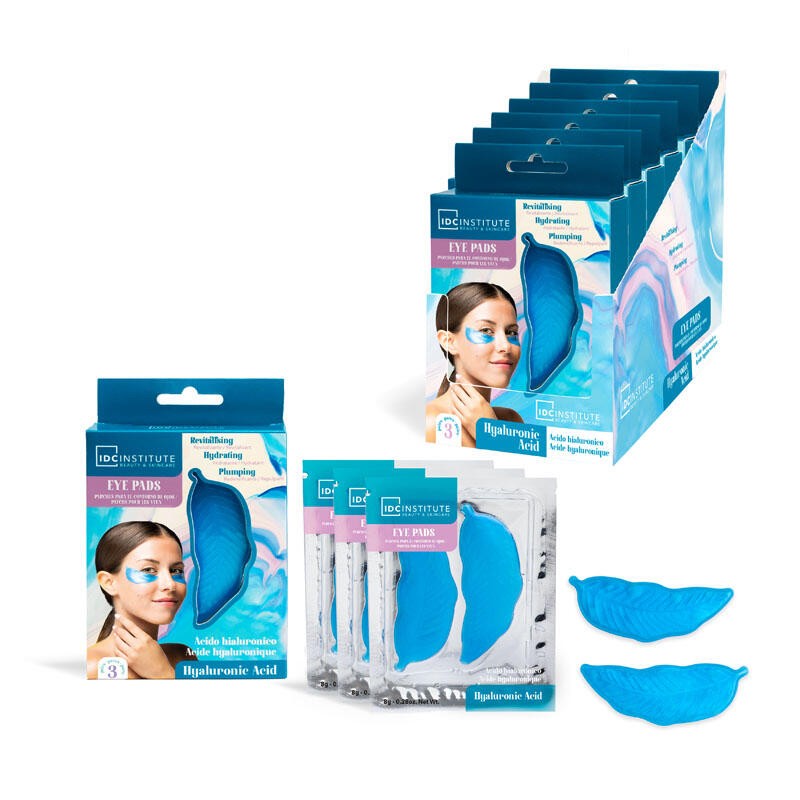 Pack 3 pares de parches de Ácido Hialurónico para ojos-IDC-90302-IDC Institute