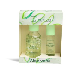 Pack Duo Aloe Vera Essence: Roller serum ojos+Serum facial IDC Institute-CIDC-44156