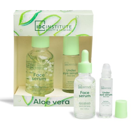 Pack Duo Aloe Vera Essence: Roller serum ojos+Serum facial IDC Institute-CIDC-44156