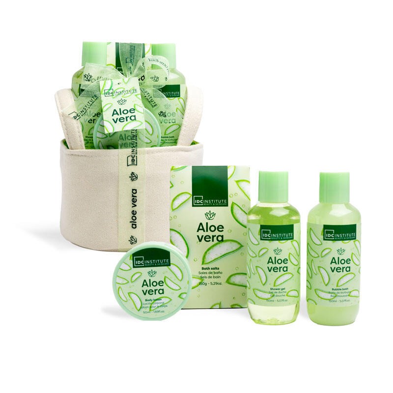 Set de baño Aloe Vera Spa Bliss IDC Institute-IDC-90267