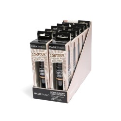Lapiz de contorno de doble punta: Esculpe y define Magic Studio-MS-90255-MAGIC STUDIO
