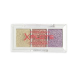 Paleta 3 sombras de ojos metalizadas Bronze Pop de Xplote-XP-12188