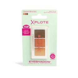 Paleta 3 sombras de ojos Desert Bronze de Xplote-XP-12275