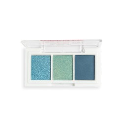 Paleta 3 sombras de ojos Midnight Blues de Xplote-XP-12187