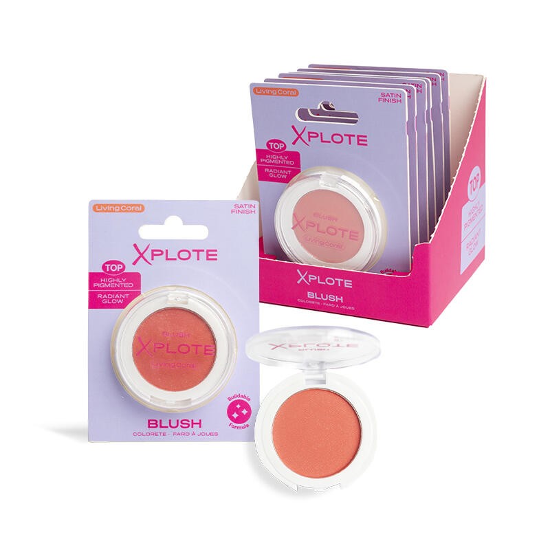 Blush en tono coral de Xplote-XP-12182