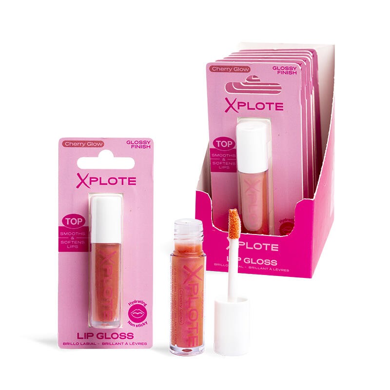 Brillo labial color Cherry Glow de Xplote-XP-13251