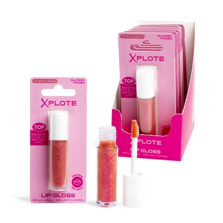 Brillo labial color Cherry Glow de Xplote-XP-13251