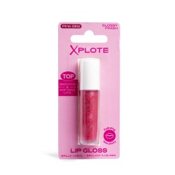 Brillo labial color Pink Glitz de Xplote-XP-12191